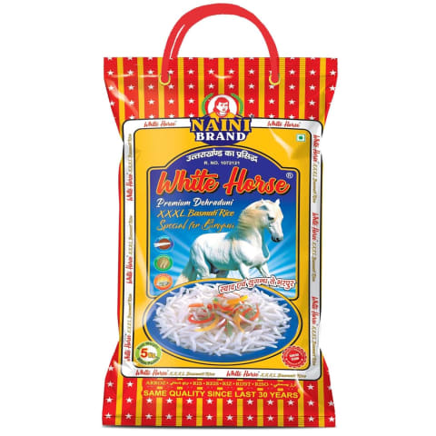 Naini Brand Premium Dehraduni Basmati Rice | Special Biryani Long Grain Rice